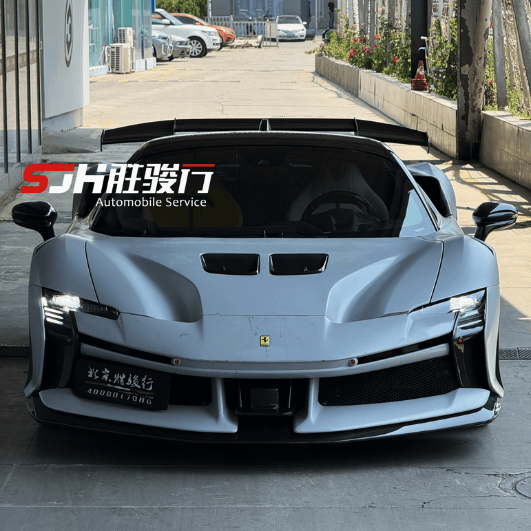 Ferrari SF90XX Style Conversion Kit for SF90 – Complete Prepeg Carbon Body Kit Aftermarket Carbon Fiber Part / Bodykit - Robot Bodykits