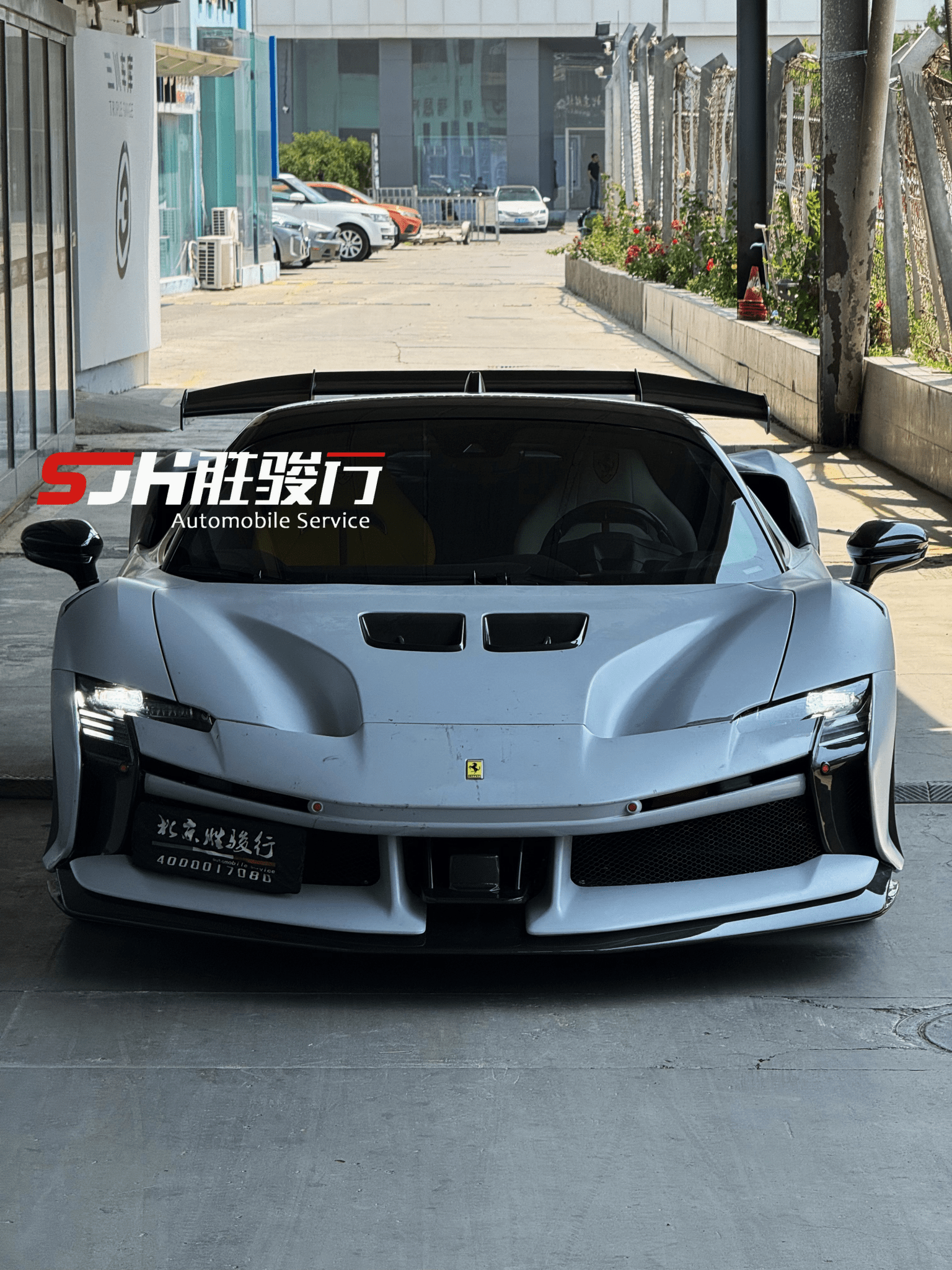 Ferrari SF90XX Style Conversion Kit for SF90 – Complete Prepeg Carbon Body Kit Aftermarket Carbon Fiber Part / Bodykit - Robot Bodykits