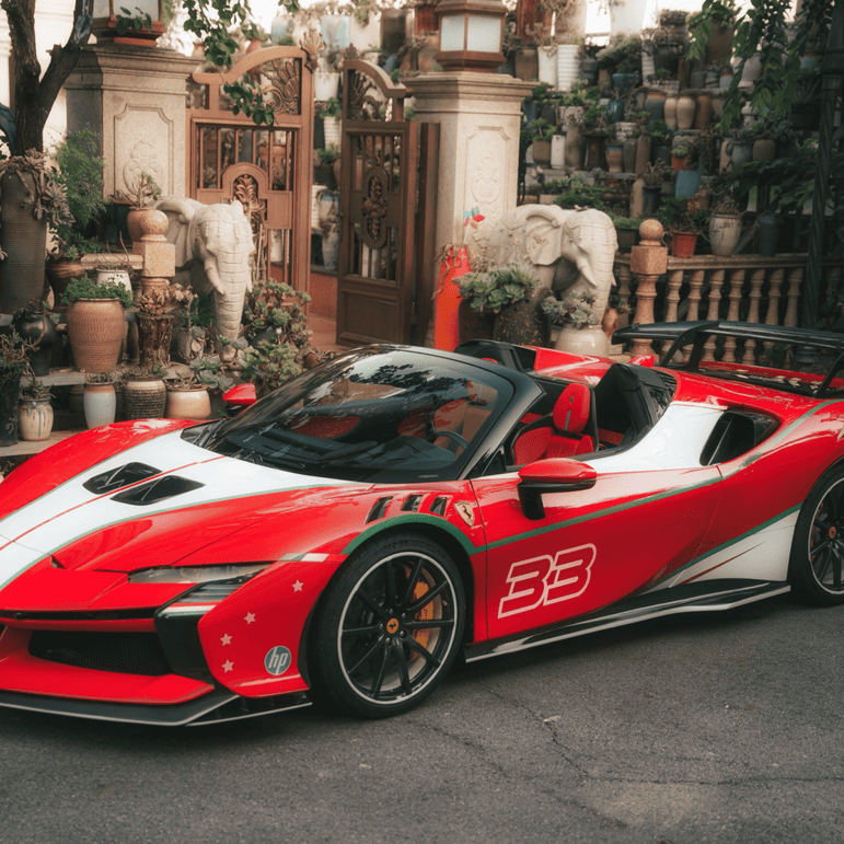 Ferrari SF90XX Style Conversion Kit for SF90 – Complete Prepeg Carbon Body Kit Aftermarket Carbon Fiber Part / Bodykit - Robot Bodykits