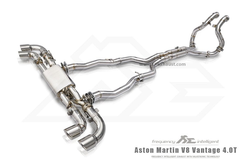 FI Exhaust 2018-2022 Aston Martin Vantage 4.0T Valvetronic Exhaust System Aftermarket Carbon Fiber Part / Bodykit - Robot Bodykits