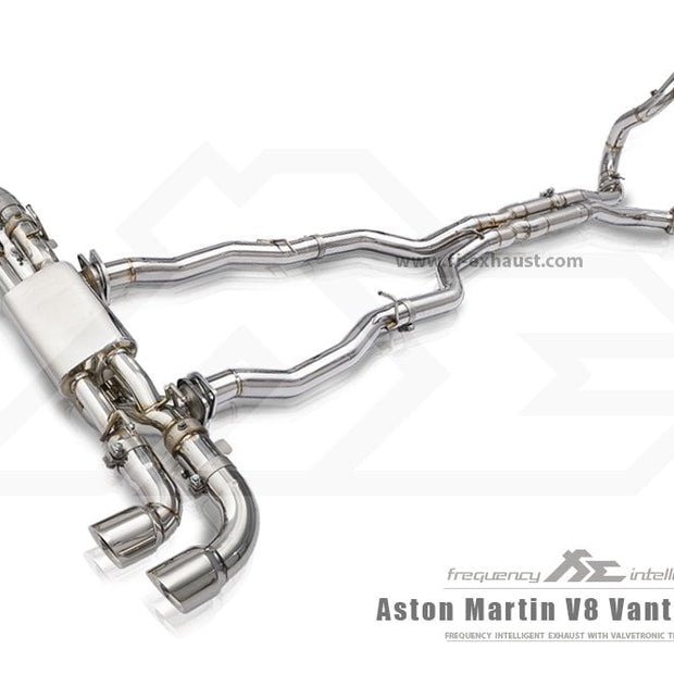 FI Exhaust 2018-2022 Aston Martin Vantage 4.0T Valvetronic Exhaust System Aftermarket Carbon Fiber Part / Bodykit - Robot Bodykits