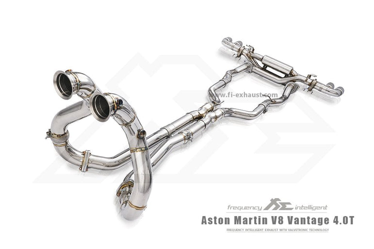 FI Exhaust 2018-2022 Aston Martin Vantage 4.0T Valvetronic Exhaust System Aftermarket Carbon Fiber Part / Bodykit - Robot Bodykits