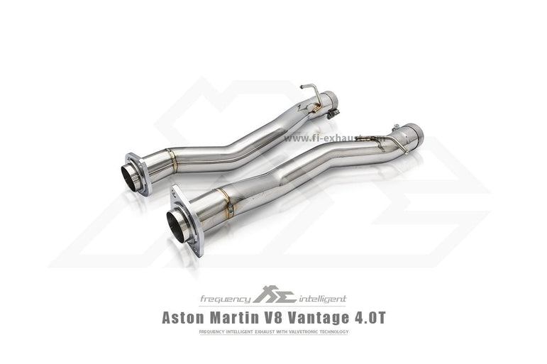 FI Exhaust 2018-2022 Aston Martin Vantage 4.0T Valvetronic Exhaust System Aftermarket Carbon Fiber Part / Bodykit - Robot Bodykits