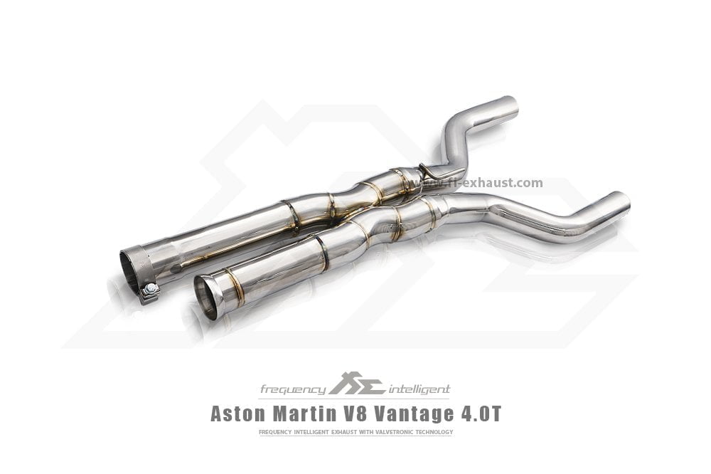 FI Exhaust 2018-2022 Aston Martin Vantage 4.0T Valvetronic Exhaust System Aftermarket Carbon Fiber Part / Bodykit - Robot Bodykits