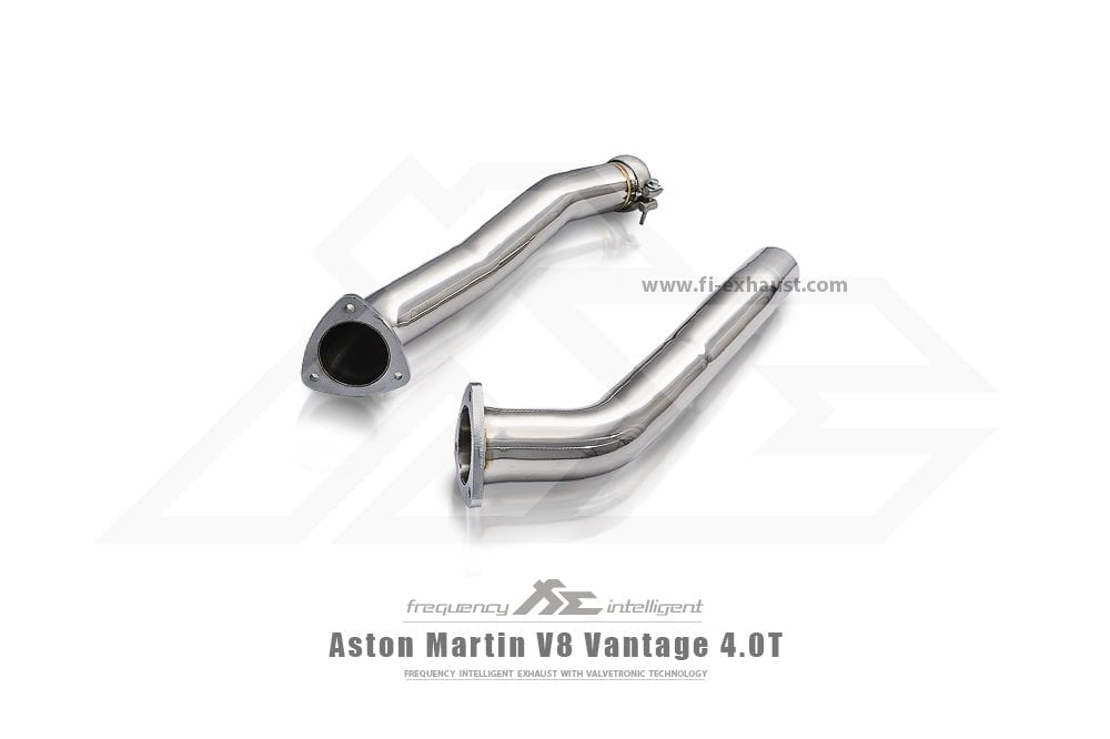FI Exhaust 2018-2022 Aston Martin Vantage 4.0T Valvetronic Exhaust System Aftermarket Carbon Fiber Part / Bodykit - Robot Bodykits