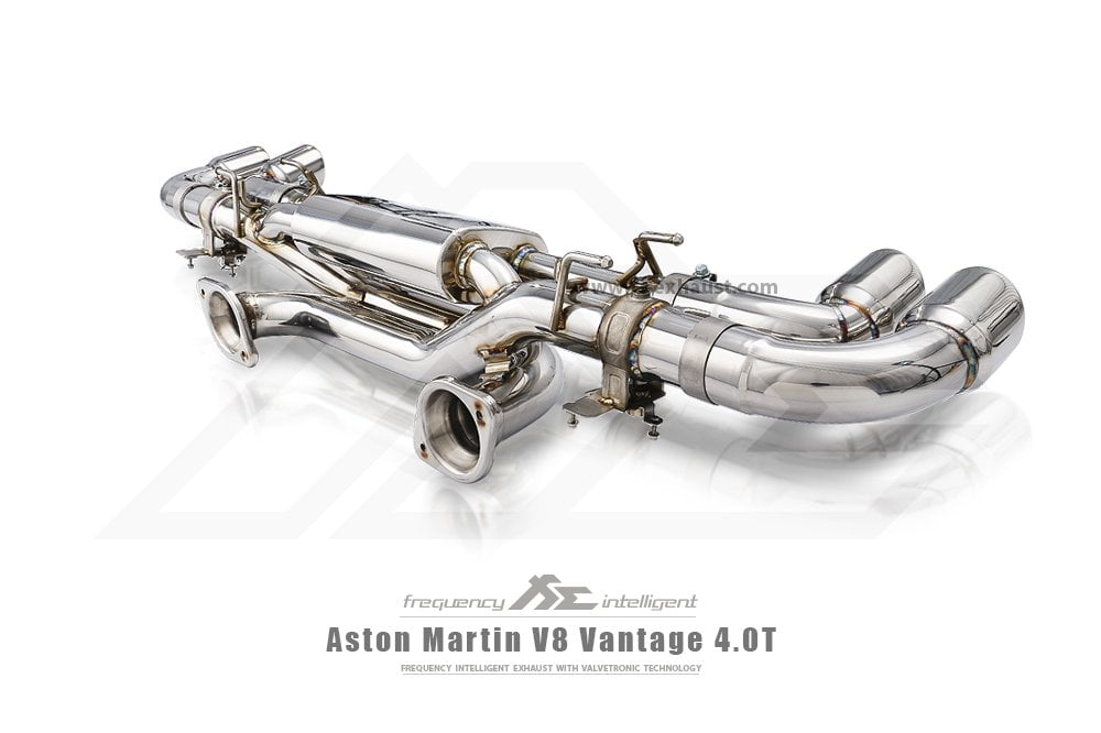 FI Exhaust 2018-2022 Aston Martin Vantage 4.0T Valvetronic Exhaust System Aftermarket Carbon Fiber Part / Bodykit - Robot Bodykits