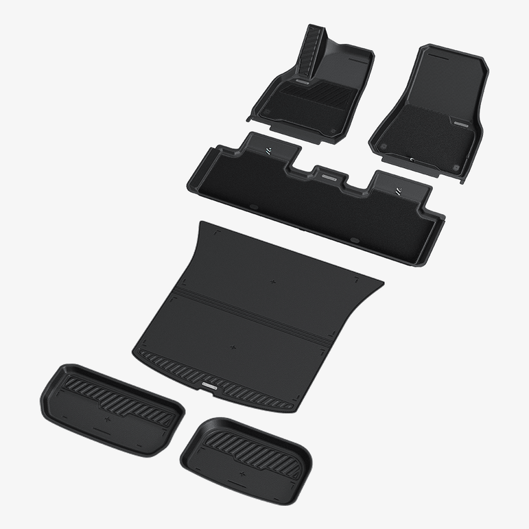 Floor Mat for Tesla Model 3 Highland - Also Fits 2016 - 2024 Aftermarket Carbon Fiber Part / Bodykit - Robot Bodykits