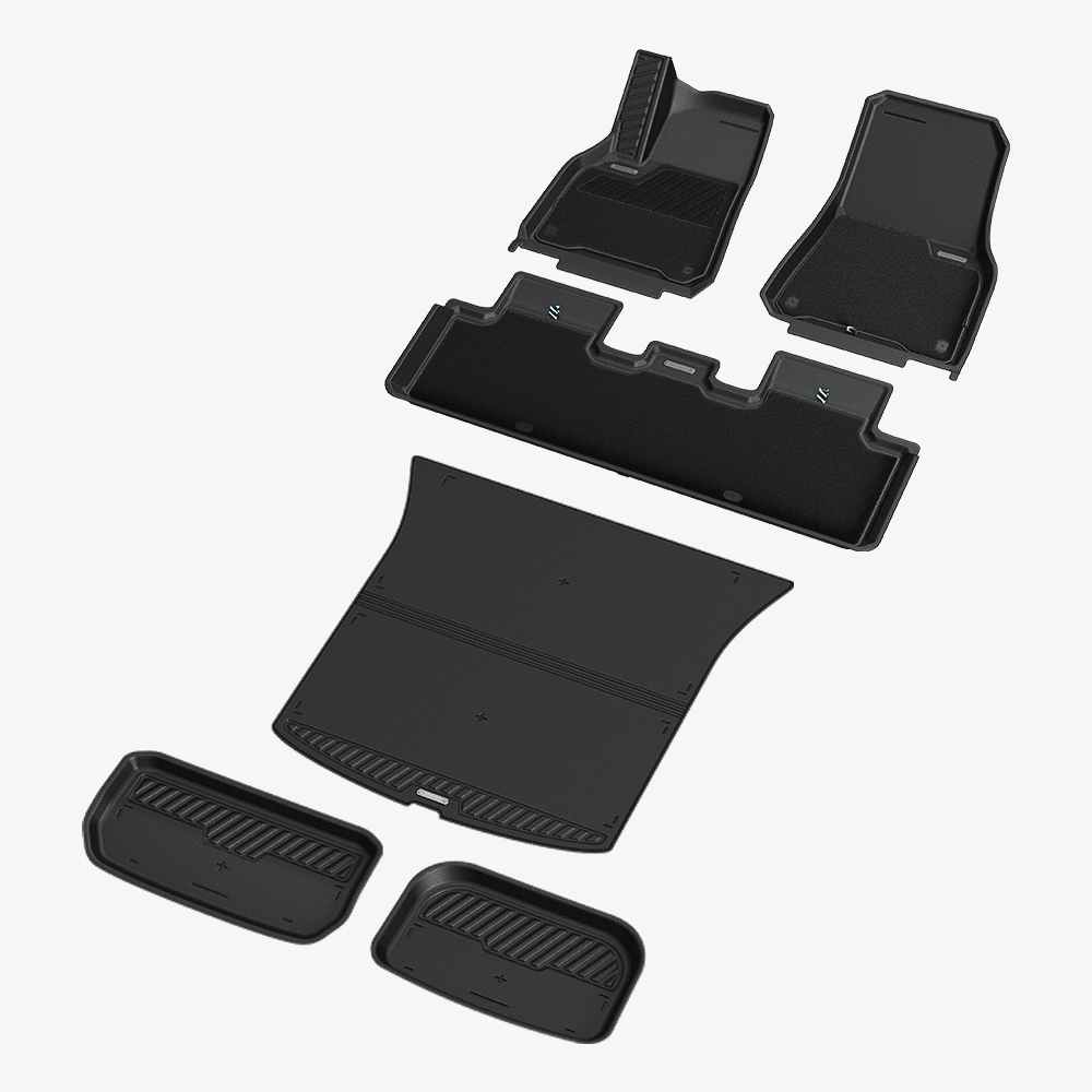 Floor Mat for Tesla Model 3 Highland - Also Fits 2016 - 2024 Aftermarket Carbon Fiber Part / Bodykit - Robot Bodykits