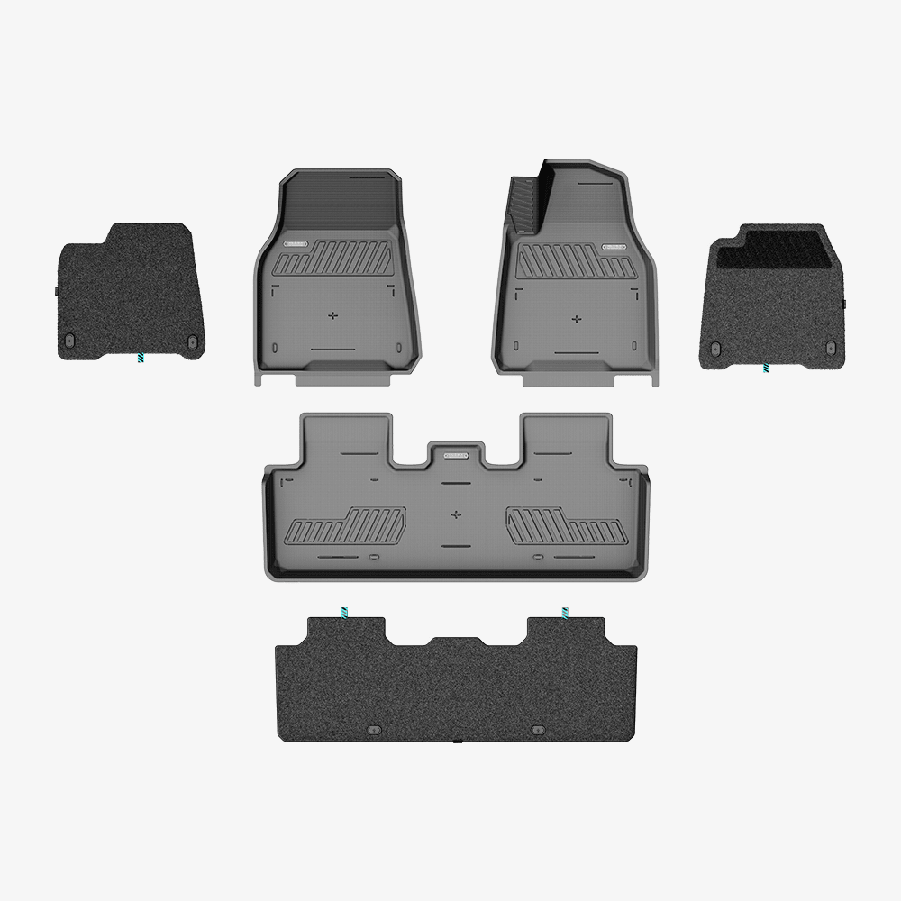 Floor Mat for Tesla Model 3 Highland - Also Fits 2016 - 2024 Aftermarket Carbon Fiber Part / Bodykit - Robot Bodykits
