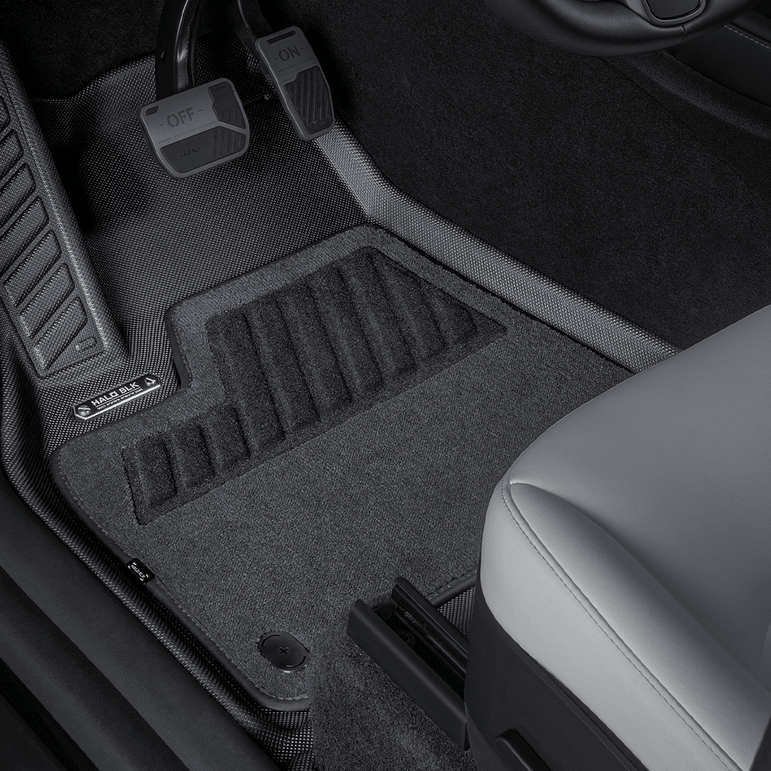 Floor Mat for Tesla Model 3 Highland - Also Fits 2016 - 2024 Aftermarket Carbon Fiber Part / Bodykit - Robot Bodykits
