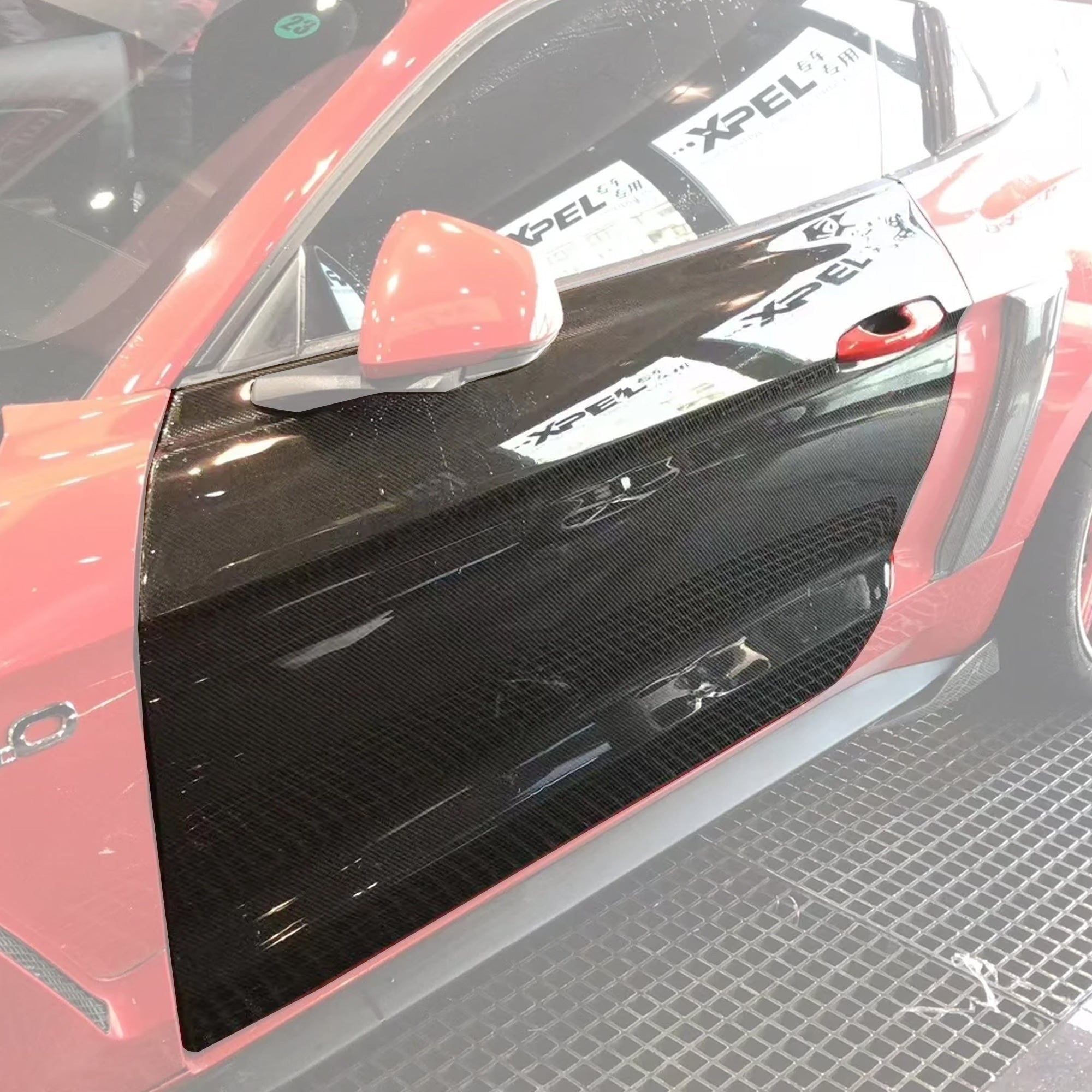 Ford Mustang S550 Mustang FRP / Carbon Fibre Replacement Doors Aftermarket Carbon Fiber Part / Bodykit - Robot Bodykits