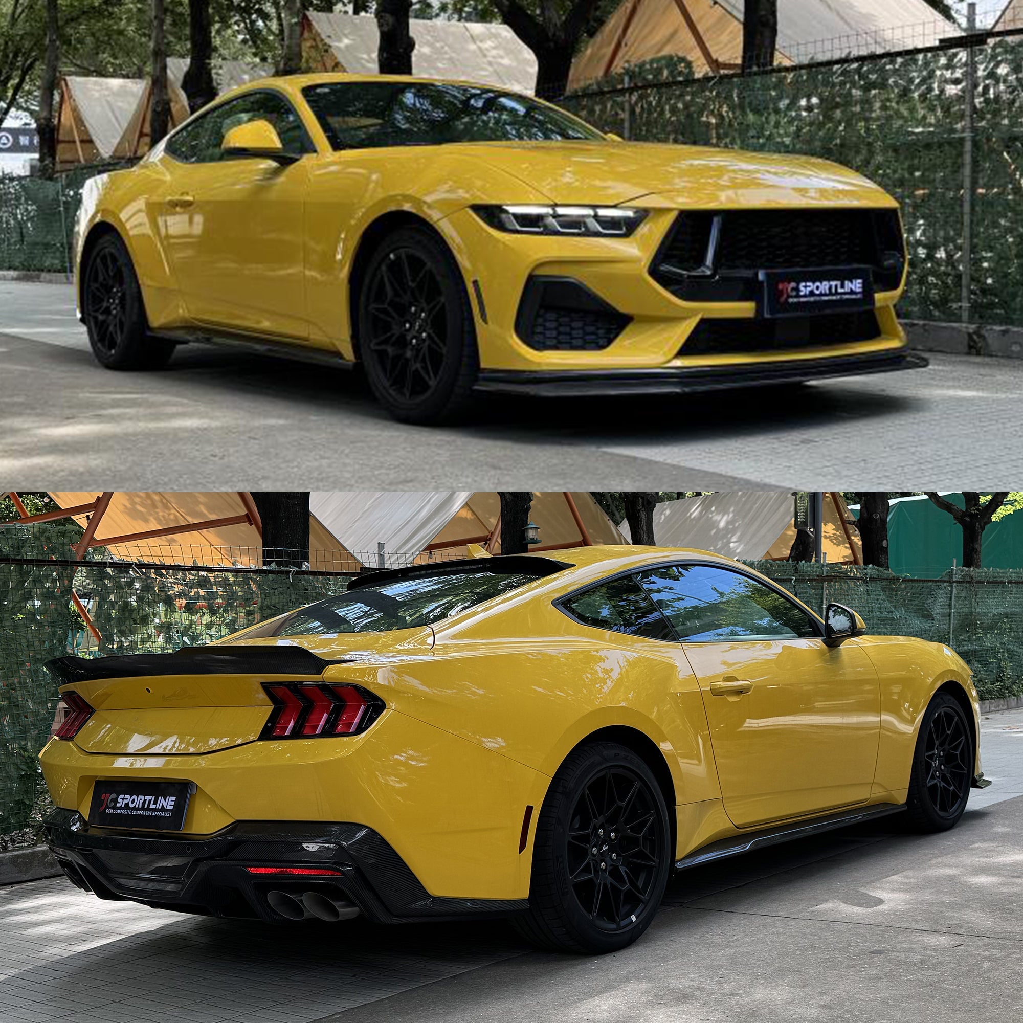 Ford Mustang S650 Dark Horse Full Carbon Fibre Aero Body Kit Aftermarket Carbon Fiber Part / Bodykit - Robot Bodykits