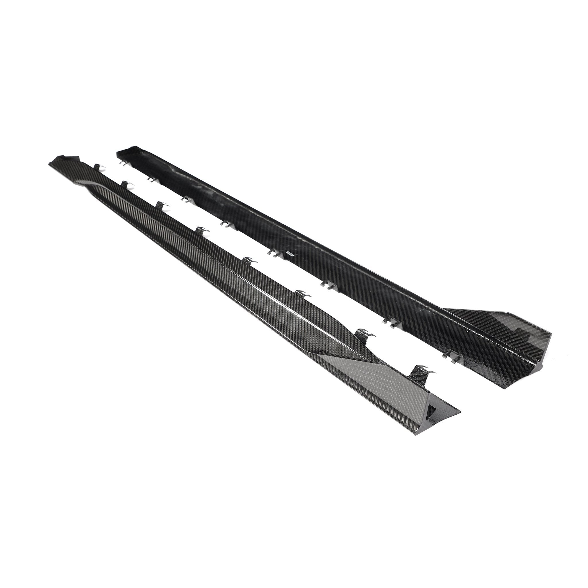 Ford Mustang S650 GT / EcoBoost Full Dry Carbon Fibre Aero Body Kit — Not Compatible with Dark Horse Aftermarket Carbon Fiber Part / Bodykit - Robot Bodykits