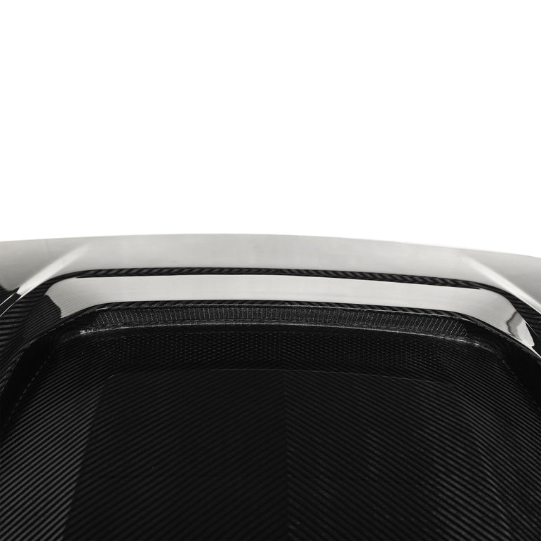 Ford Mustang S650 GT / EcoBoost Lightweight Dry Carbon Bonnet / Hood — Not Compatible with Dark Horse Aftermarket Carbon Fiber Part / Bodykit - Robot Bodykits
