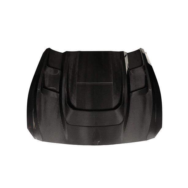 Ford Mustang S650 GT / EcoBoost Lightweight Dry Carbon Bonnet / Hood — Not Compatible with Dark Horse Aftermarket Carbon Fiber Part / Bodykit - Robot Bodykits