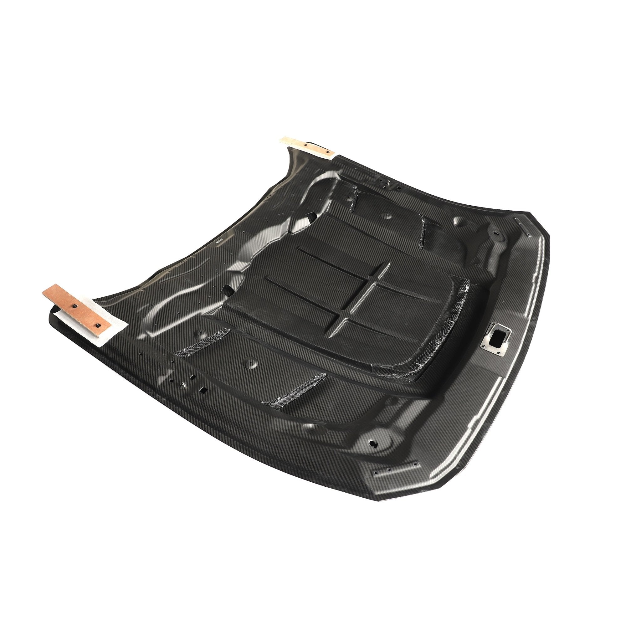 Ford Mustang S650 GT / EcoBoost Lightweight Dry Carbon Bonnet / Hood — Not Compatible with Dark Horse Aftermarket Carbon Fiber Part / Bodykit - Robot Bodykits