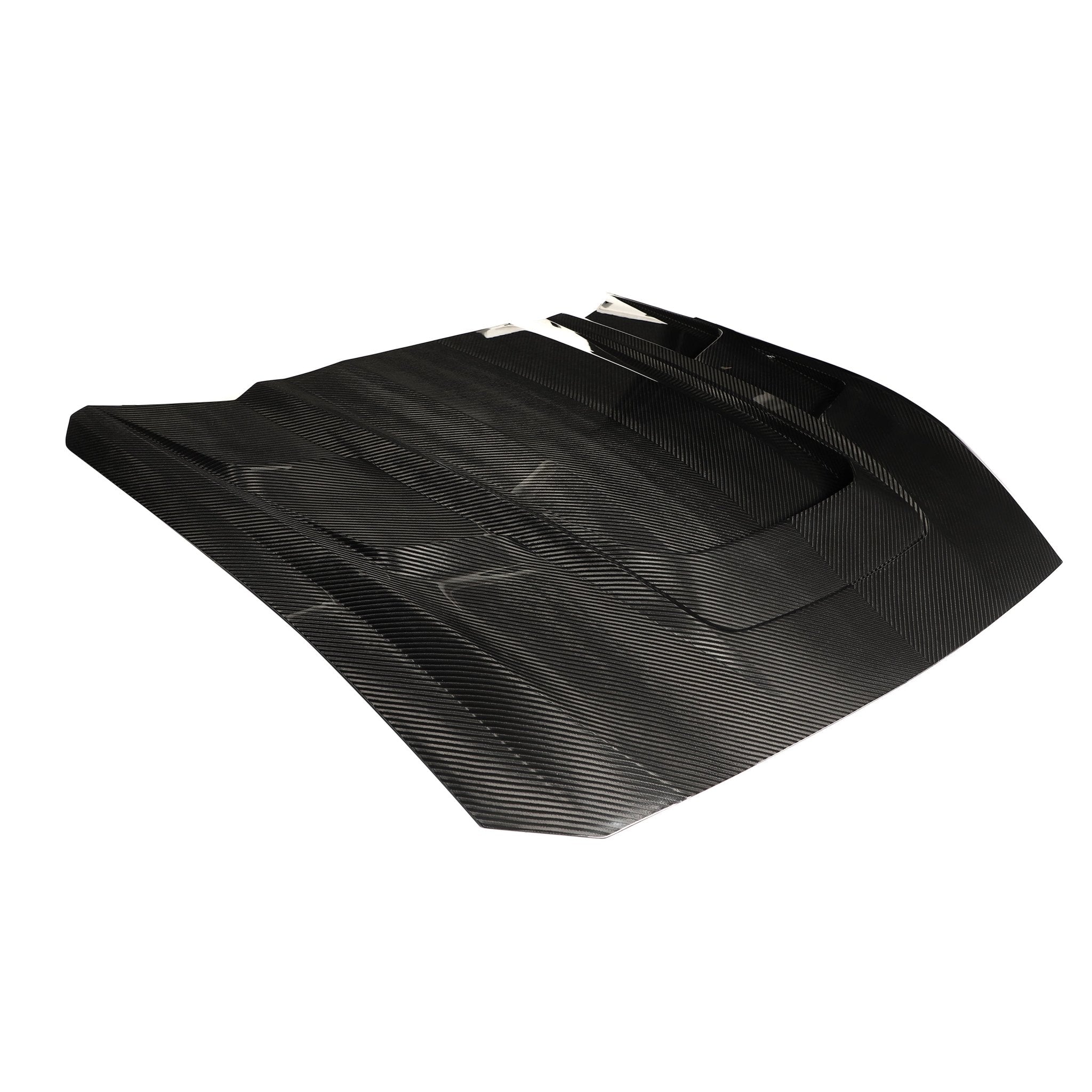 Ford Mustang S650 GT / EcoBoost Lightweight Dry Carbon Bonnet / Hood — Not Compatible with Dark Horse Aftermarket Carbon Fiber Part / Bodykit - Robot Bodykits