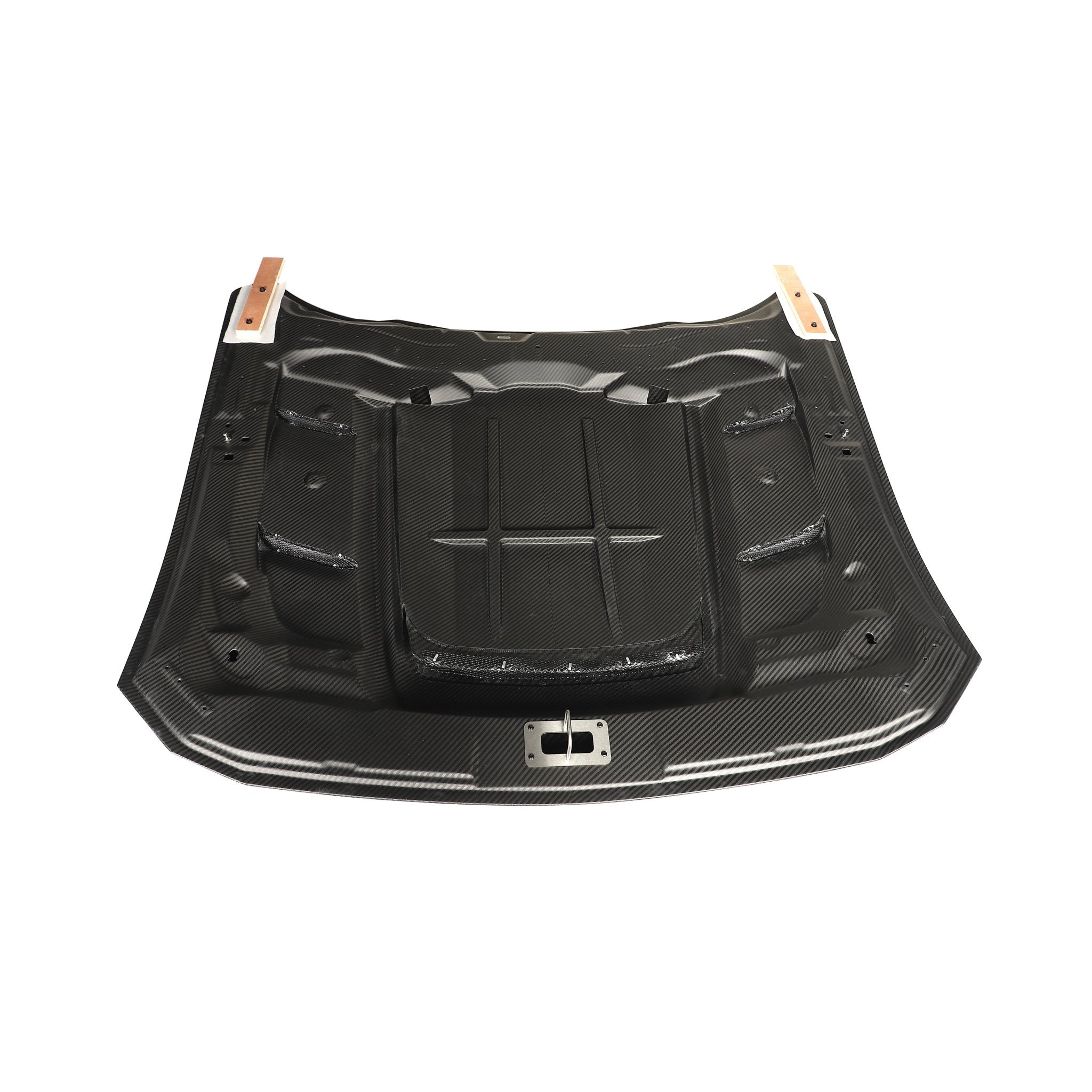 Ford Mustang S650 GT / EcoBoost Lightweight Dry Carbon Bonnet / Hood — Not Compatible with Dark Horse Aftermarket Carbon Fiber Part / Bodykit - Robot Bodykits