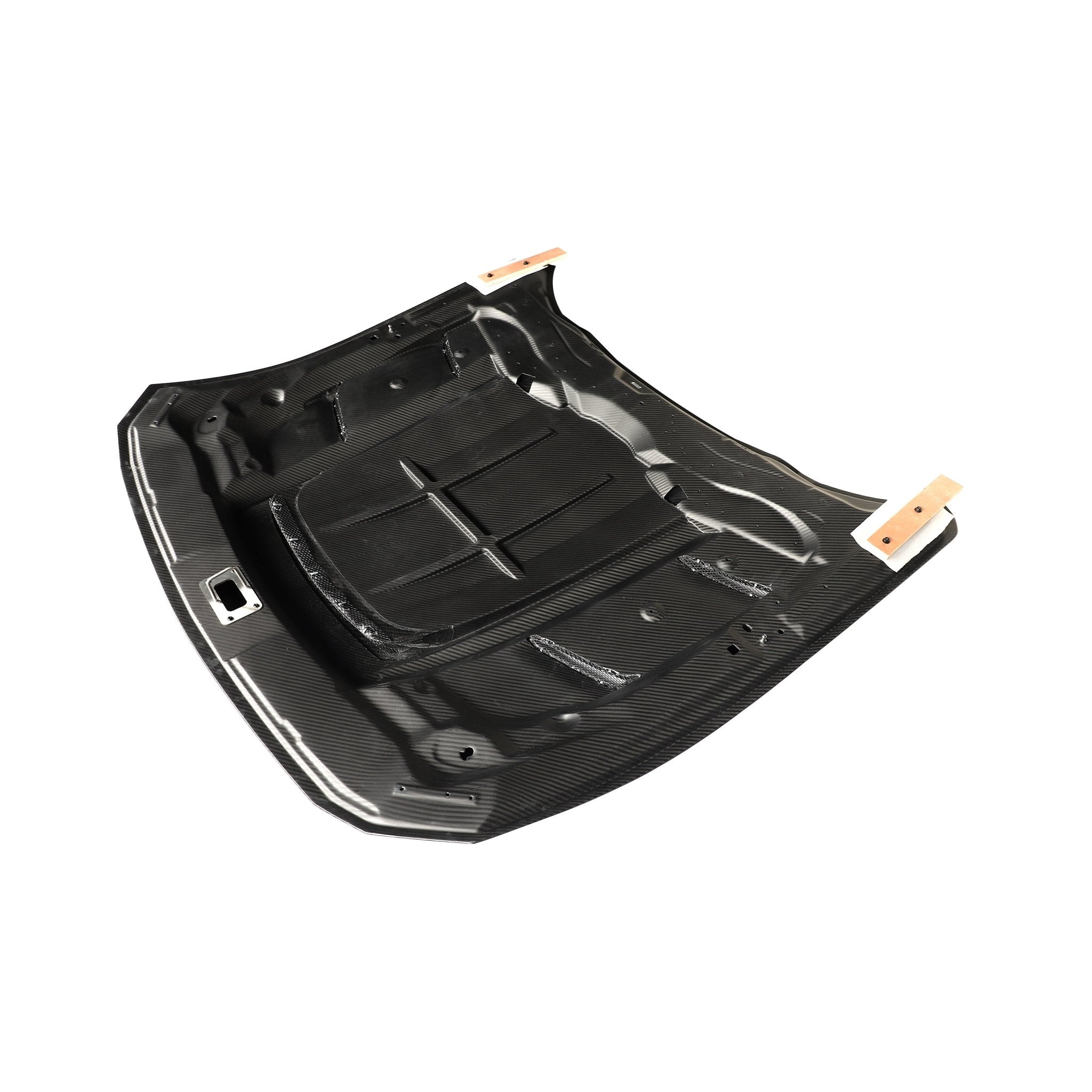 Ford Mustang S650 GT / EcoBoost Lightweight Dry Carbon Bonnet / Hood — Not Compatible with Dark Horse Aftermarket Carbon Fiber Part / Bodykit - Robot Bodykits