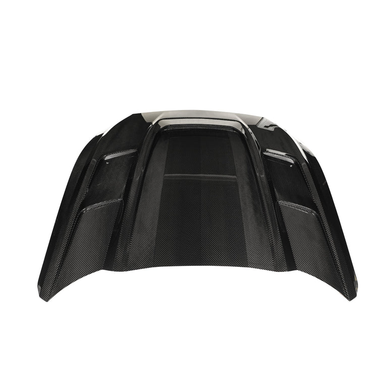 Ford Mustang S650 GT / EcoBoost Lightweight Dry Carbon Bonnet / Hood — Not Compatible with Dark Horse Aftermarket Carbon Fiber Part / Bodykit - Robot Bodykits