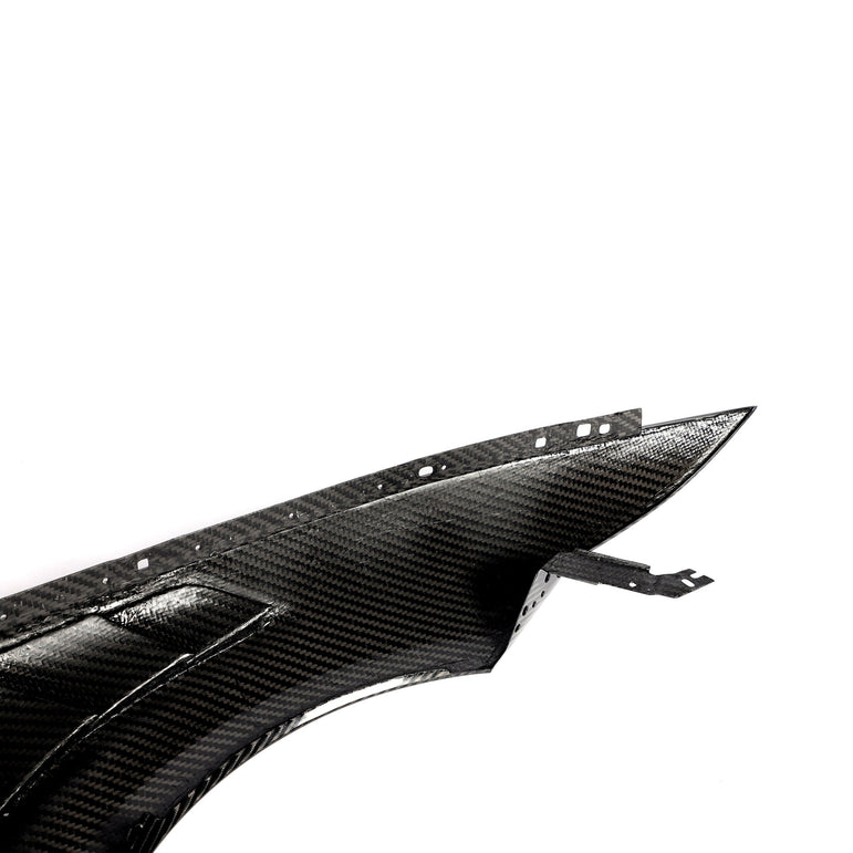 Ford Mustang S650 GT / EcoBoost Lightweight Dry Carbon Side Fenders — Not Compatible with Dark Horse Aftermarket Carbon Fiber Part / Bodykit - Robot Bodykits