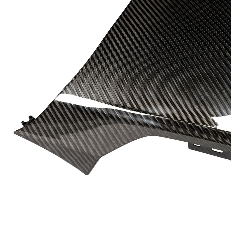Ford Mustang S650 GT / EcoBoost Lightweight Dry Carbon Side Fenders — Not Compatible with Dark Horse Aftermarket Carbon Fiber Part / Bodykit - Robot Bodykits