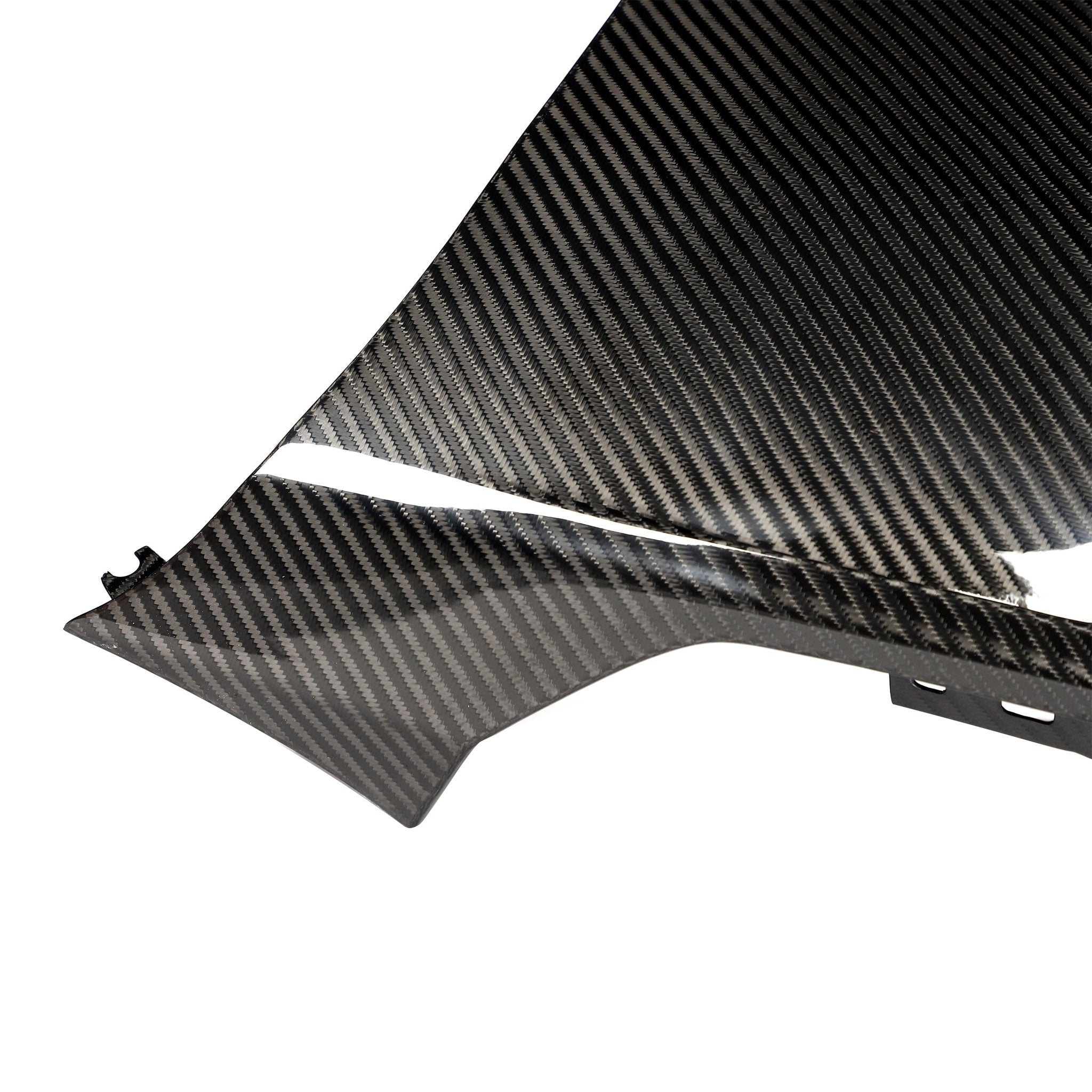 Ford Mustang S650 GT / EcoBoost Lightweight Dry Carbon Side Fenders — Not Compatible with Dark Horse Aftermarket Carbon Fiber Part / Bodykit - Robot Bodykits