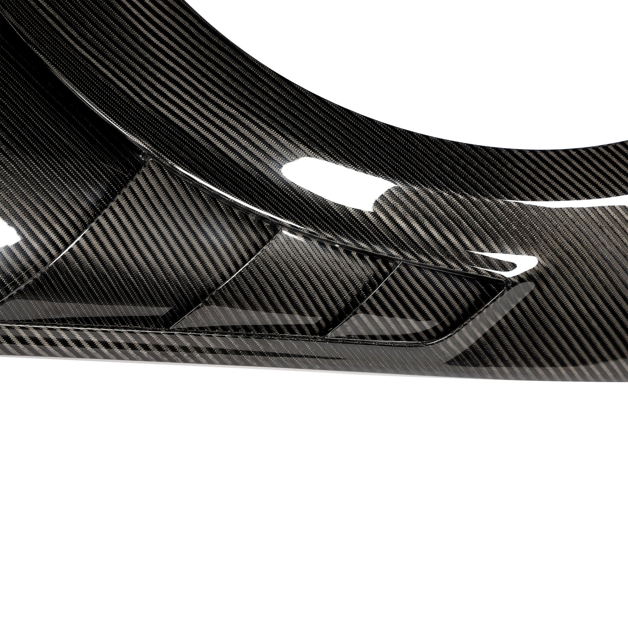 Ford Mustang S650 GT / EcoBoost Lightweight Dry Carbon Side Fenders — Not Compatible with Dark Horse Aftermarket Carbon Fiber Part / Bodykit - Robot Bodykits