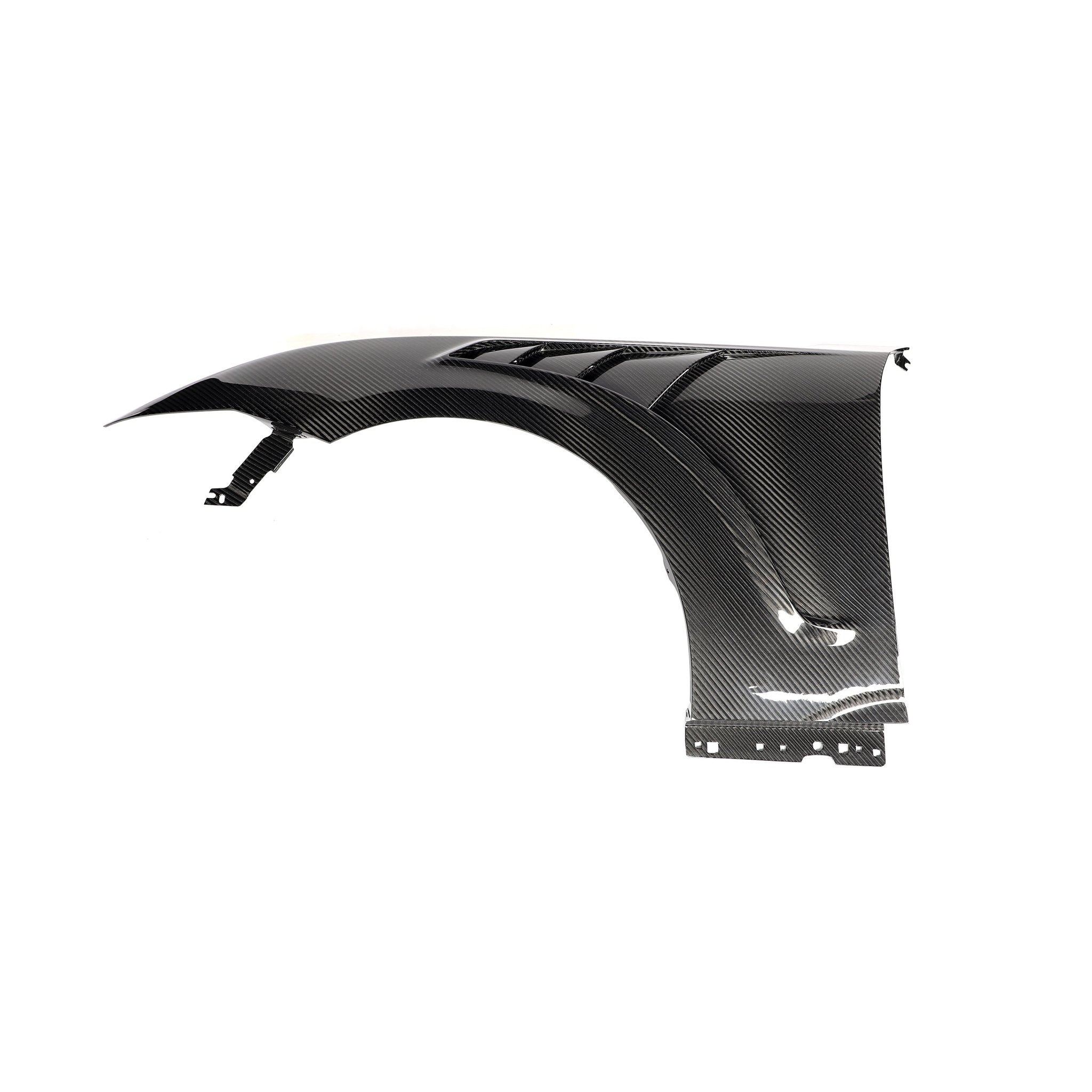 Ford Mustang S650 GT / EcoBoost Lightweight Dry Carbon Side Fenders — Not Compatible with Dark Horse Aftermarket Carbon Fiber Part / Bodykit - Robot Bodykits