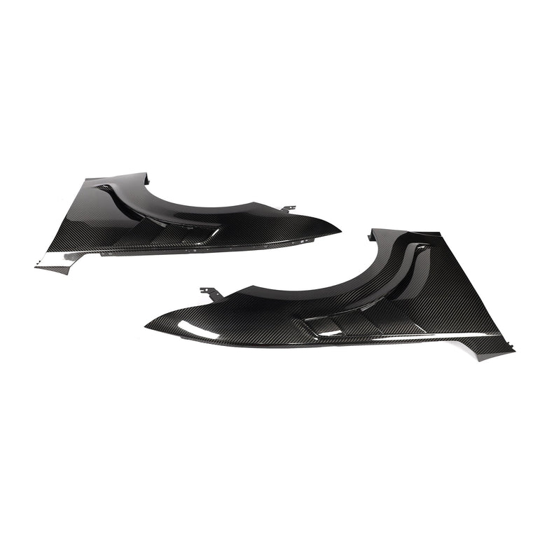 Ford Mustang S650 GT / EcoBoost Lightweight Dry Carbon Side Fenders — Not Compatible with Dark Horse Aftermarket Carbon Fiber Part / Bodykit - Robot Bodykits