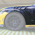 Ford Mustang S650 GT / EcoBoost Lightweight Dry Carbon Side Fenders — Not Compatible with Dark Horse Aftermarket Carbon Fiber Part / Bodykit - Robot Bodykits