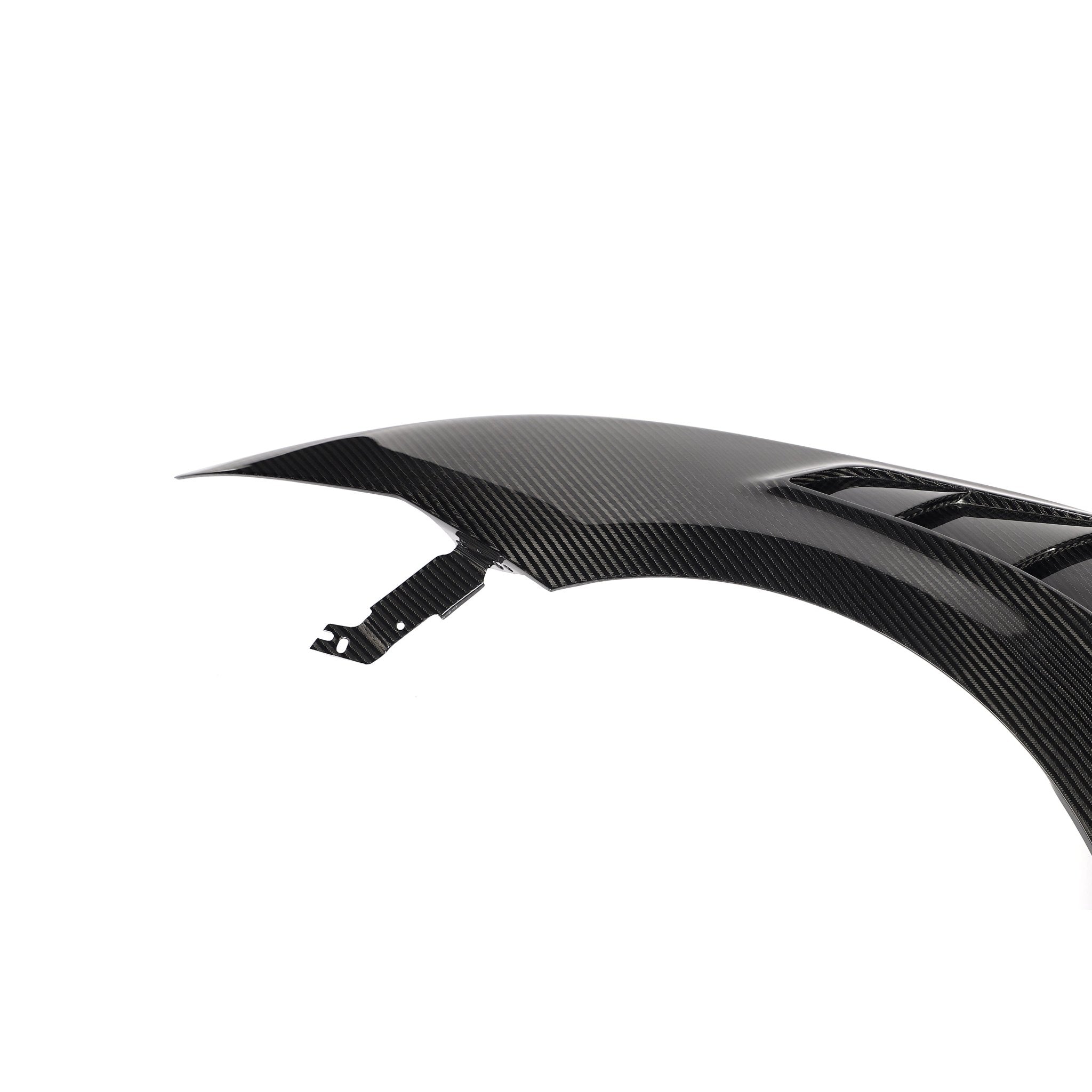 Ford Mustang S650 GT / EcoBoost Lightweight Dry Carbon Side Fenders — Not Compatible with Dark Horse Aftermarket Carbon Fiber Part / Bodykit - Robot Bodykits