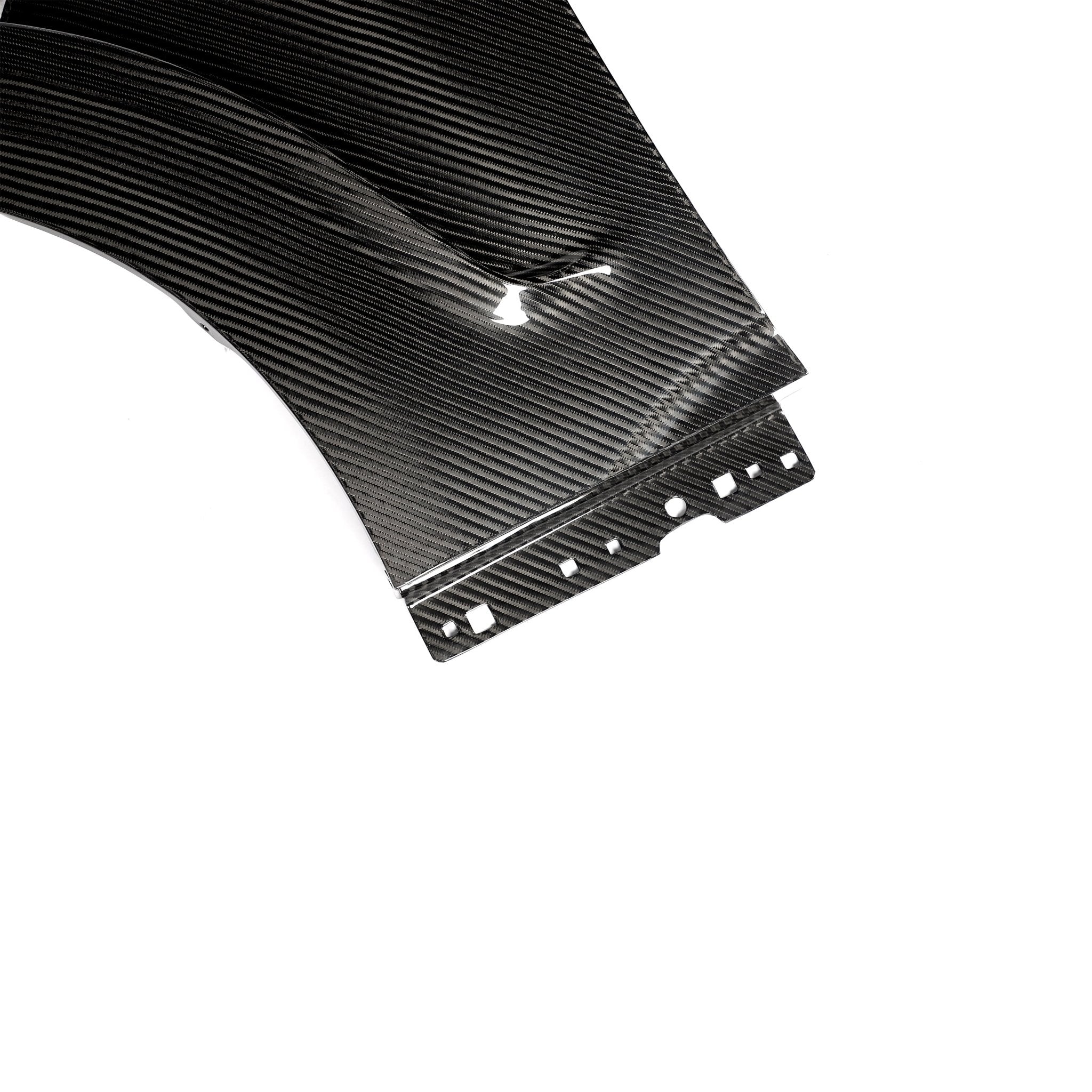 Ford Mustang S650 GT / EcoBoost Lightweight Dry Carbon Side Fenders — Not Compatible with Dark Horse Aftermarket Carbon Fiber Part / Bodykit - Robot Bodykits
