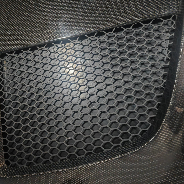 Ford Mustang S650 GT / GT3 Style Bonnet Fits: 2025+ Aftermarket Carbon Fiber Part / Bodykit - Robot Bodykits