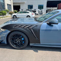 Ford Mustang S650 GTD Style Plastic Front Bumper 2023+ Aftermarket Carbon Fiber Part / Bodykit - Robot Bodykits