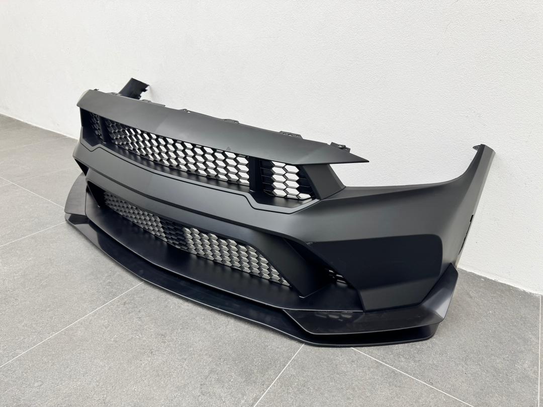 Ford Mustang S650 GTD Style Plastic Front Bumper 2023+ Aftermarket Carbon Fiber Part / Bodykit - Robot Bodykits