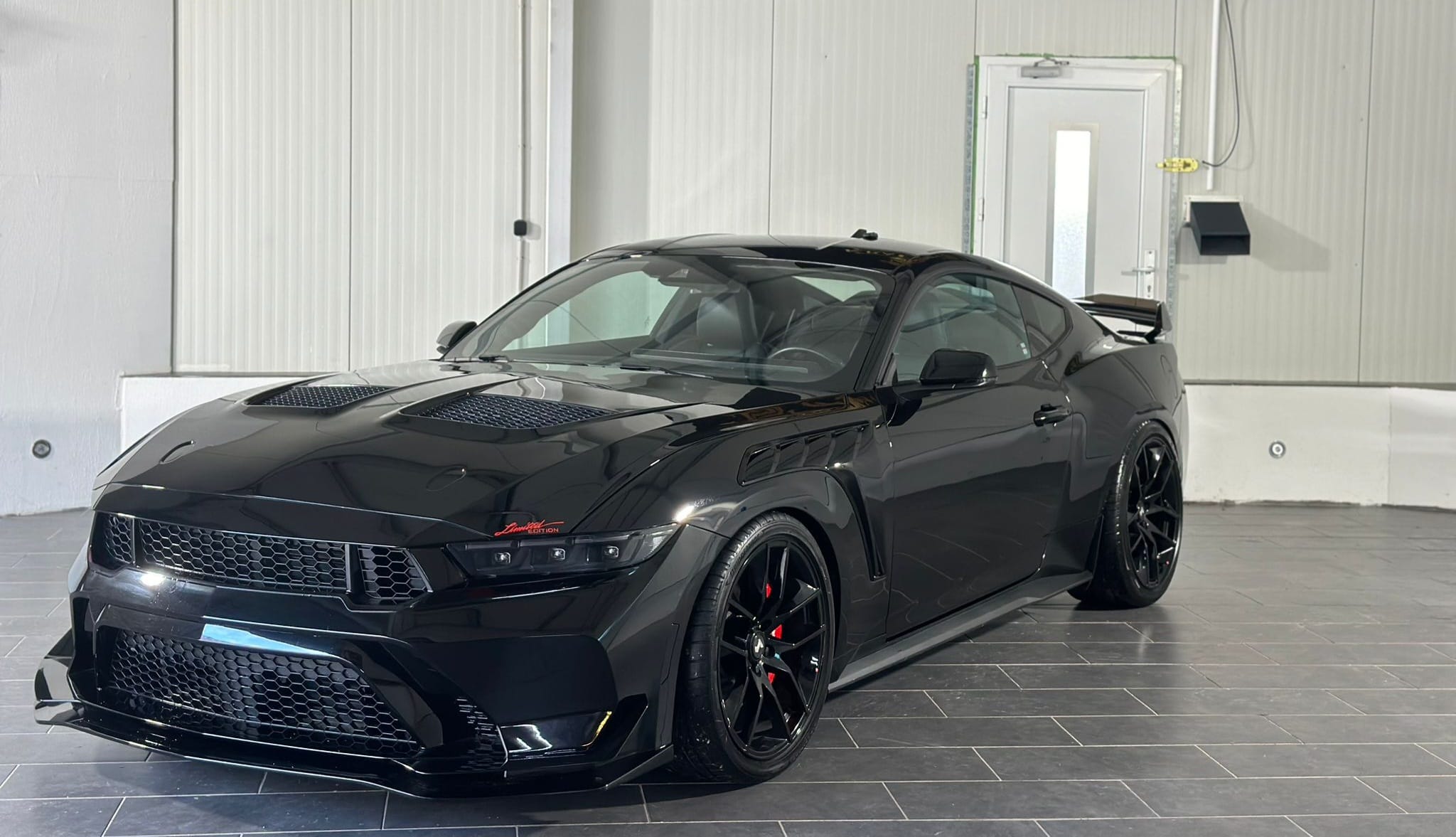Ford Mustang S650 GTD Style Plastic Front Bumper 2023+ Aftermarket Carbon Fiber Part / Bodykit - Robot Bodykits