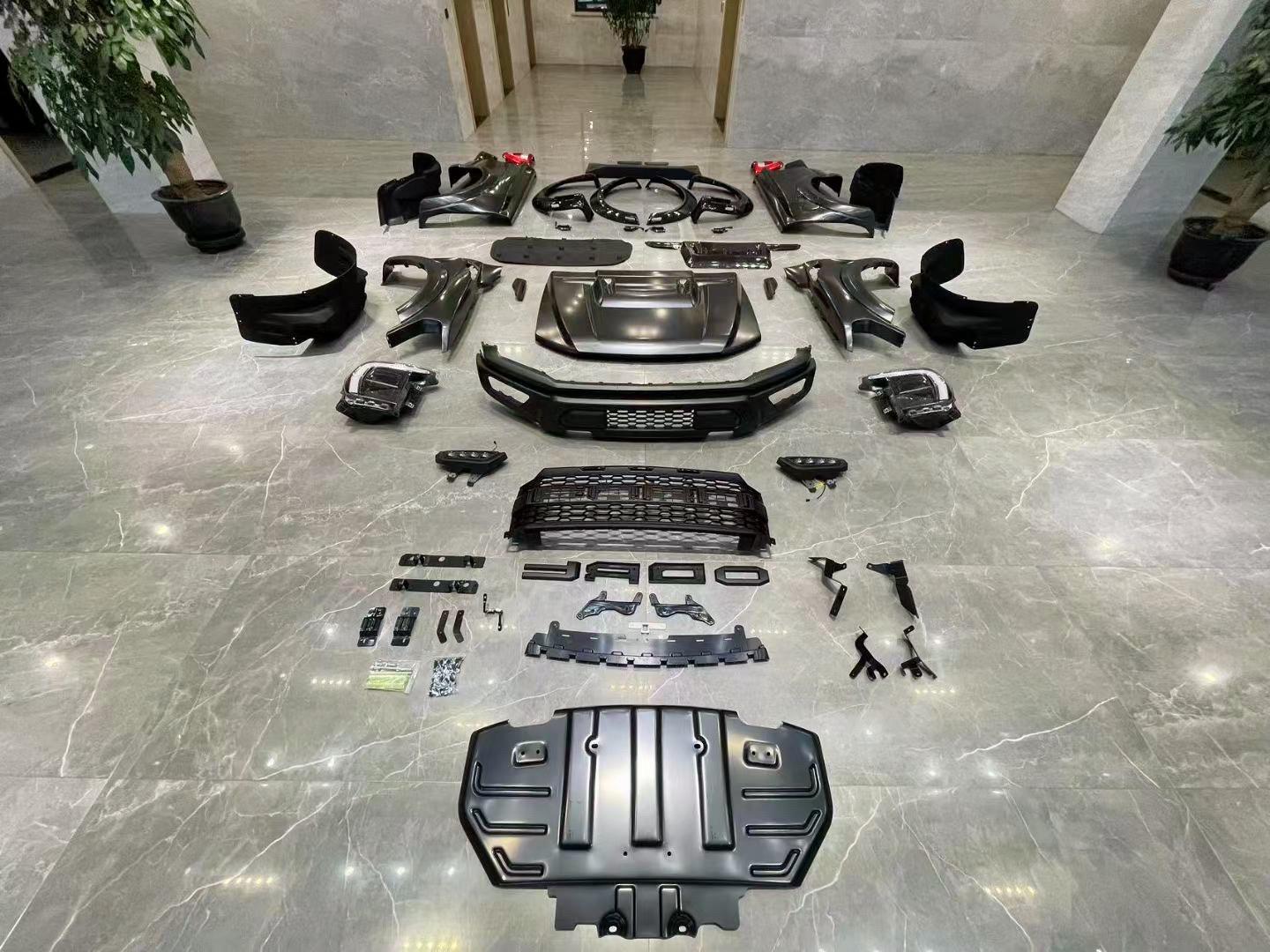 Ford Raptor F150 2015-2020 to 2021+ Complete Conversion Kit Aftermarket Carbon Fiber Part / Bodykit - Robot Bodykits