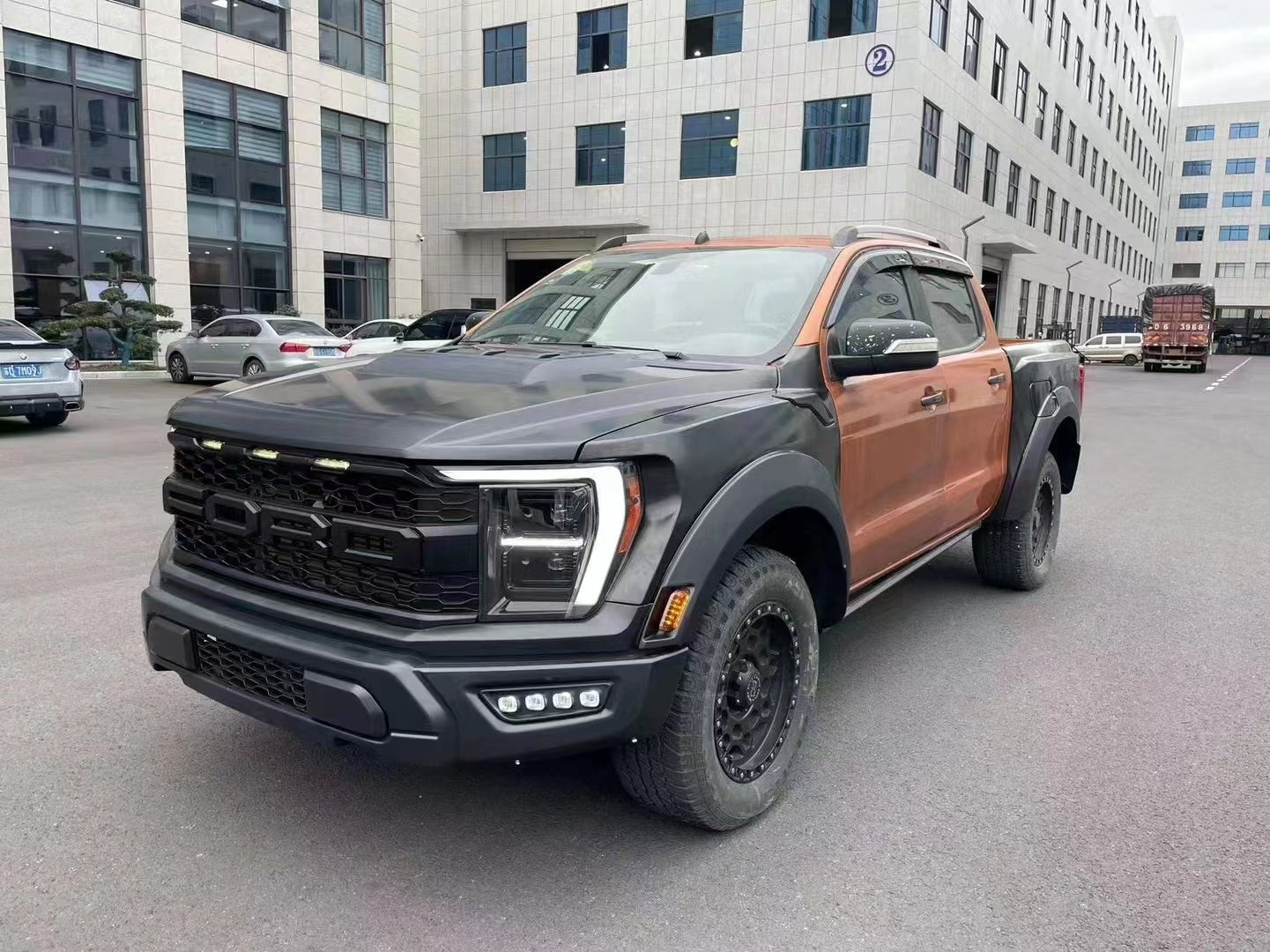 Ford Raptor F150 2015 - 2020 to 2021+ Complete Conversion Kit Aftermarket Carbon Fiber Part / Bodykit - Robot Bodykits