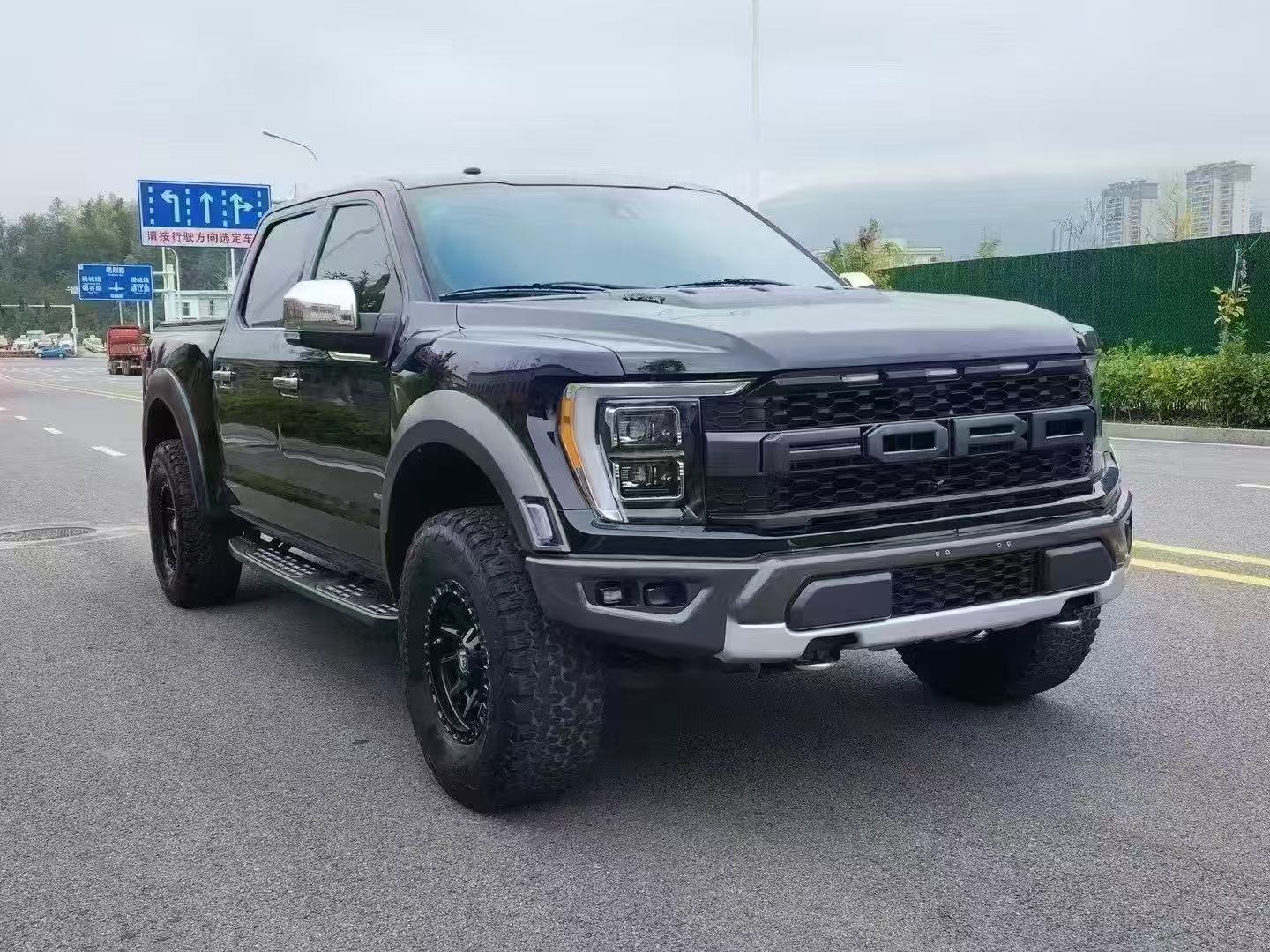 Ford Raptor F150 2015 - 2020 to 2021+ Complete Conversion Kit Aftermarket Carbon Fiber Part / Bodykit - Robot Bodykits