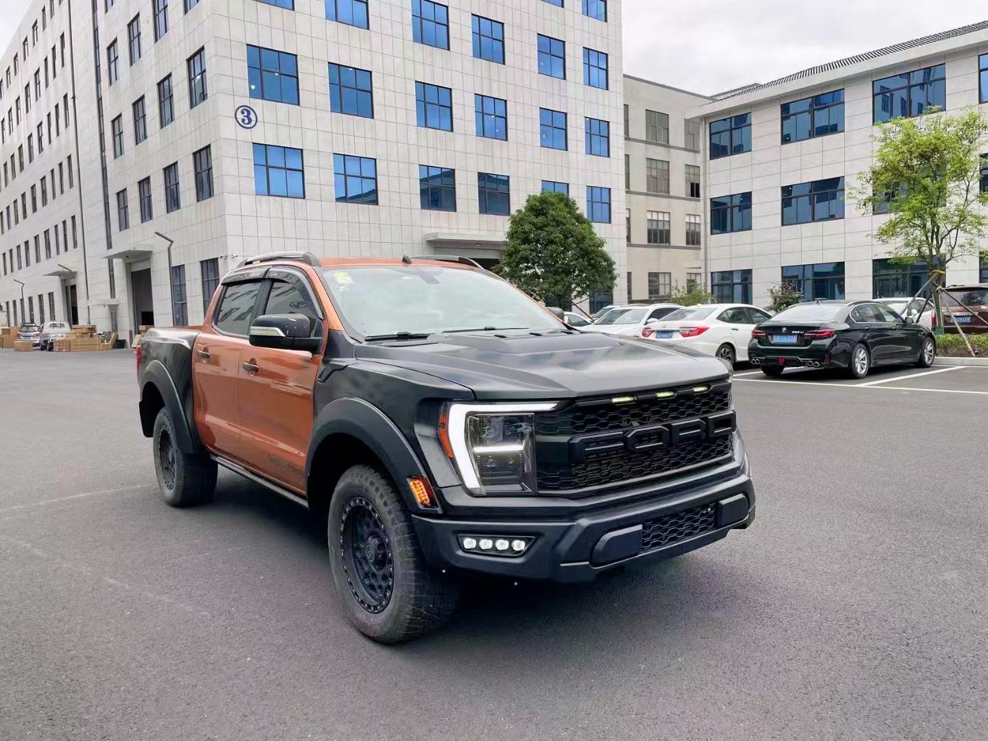 Ford Raptor F150 2015-2020 to 2021+ Complete Conversion Kit Aftermarket Carbon Fiber Part / Bodykit - Robot Bodykits