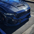 Front Bumper - ROBOT Ford Mustang S650 JEDI FRP/ WCF Front Bumper for Ford Mustang S650 Models Aftermarket Carbon Fiber Part / Bodykit - Robot Bodykits