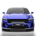 Front Bumper - ROBOT Ford Mustang S650 JEDI FRP/ WCF Front Bumper for Ford Mustang S650 Models Aftermarket Carbon Fiber Part / Bodykit - Robot Bodykits