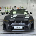 Front Bumper - ROBOT Ford Mustang S650 JEDI FRP/ WCF Front Bumper for Ford Mustang S650 Models Aftermarket Carbon Fiber Part / Bodykit - Robot Bodykits