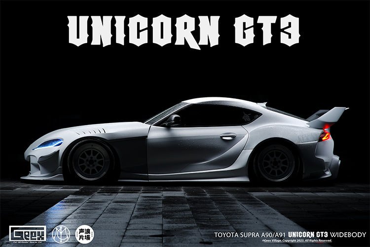 Geex Village Unicorn GT3 Toyota Supra Widebody Carbon / FRP Bodykit Aftermarket Carbon Fiber Part / Bodykit - Robot Bodykits