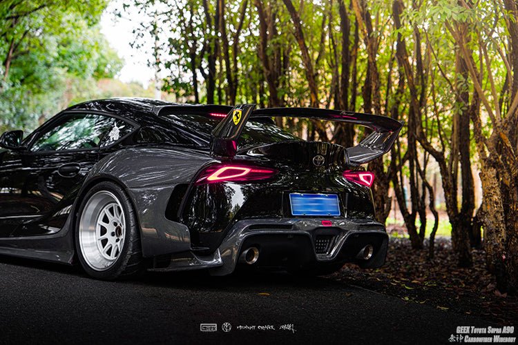 Geex Village Unicorn GT3 Toyota Supra Widebody Carbon / FRP Bodykit Aftermarket Carbon Fiber Part / Bodykit - Robot Bodykits