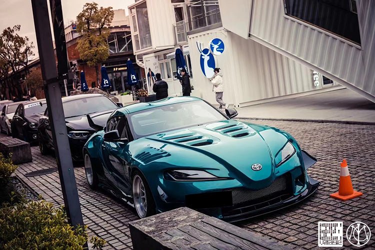 Geex Village Unicorn GT3 Toyota Supra Widebody Carbon / FRP Bodykit Aftermarket Carbon Fiber Part / Bodykit - Robot Bodykits