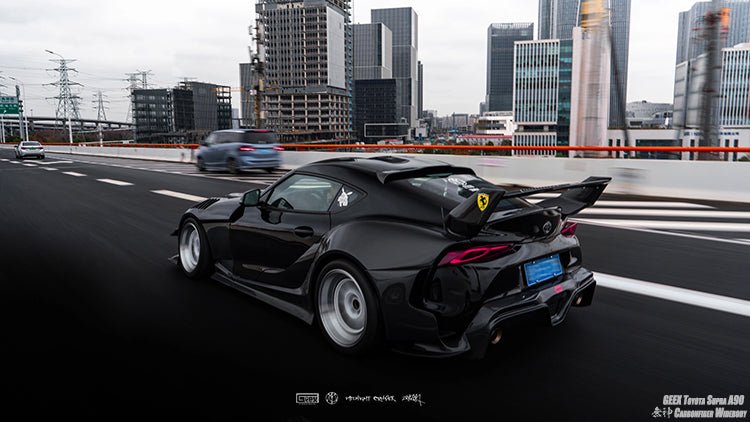 Geex Village Unicorn GT3 Toyota Supra Widebody Carbon / FRP Bodykit Aftermarket Carbon Fiber Part / Bodykit - Robot Bodykits