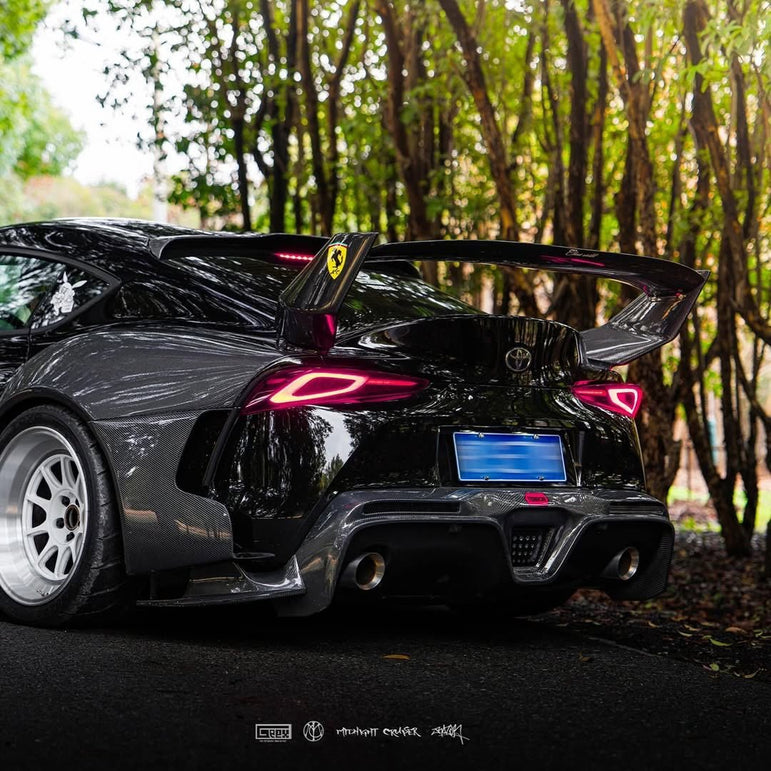 Geex Village Unicorn GT3 Toyota Supra Widebody Carbon / FRP Bodykit Aftermarket Carbon Fiber Part / Bodykit - Robot Bodykits