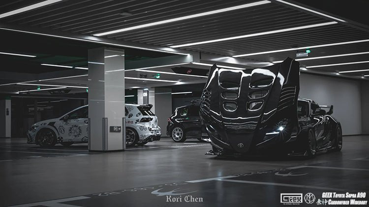 Geex Village Unicorn GT3 Toyota Supra Widebody Carbon / FRP Bodykit Aftermarket Carbon Fiber Part / Bodykit - Robot Bodykits